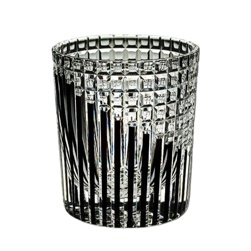 VIANASA'S Black Strings Edo Kiriko Whiskey Glass GoGlassCup