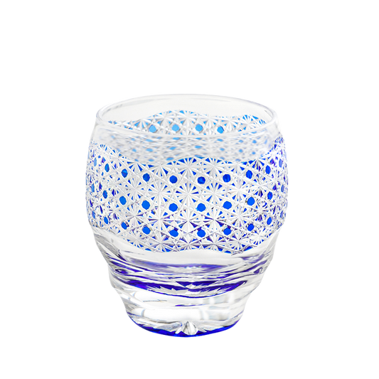 GOGLASSCUP Starry Japanese Edo Kiriko Glasses