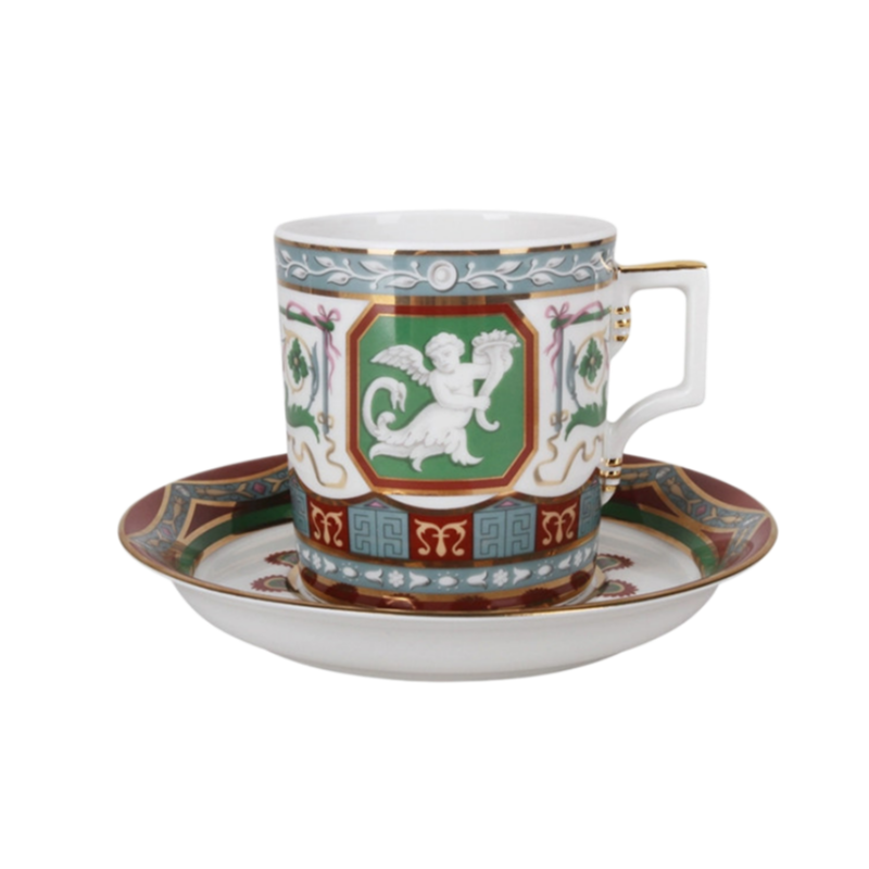 LOMONOSOV Ancient Roman Art Tea Set