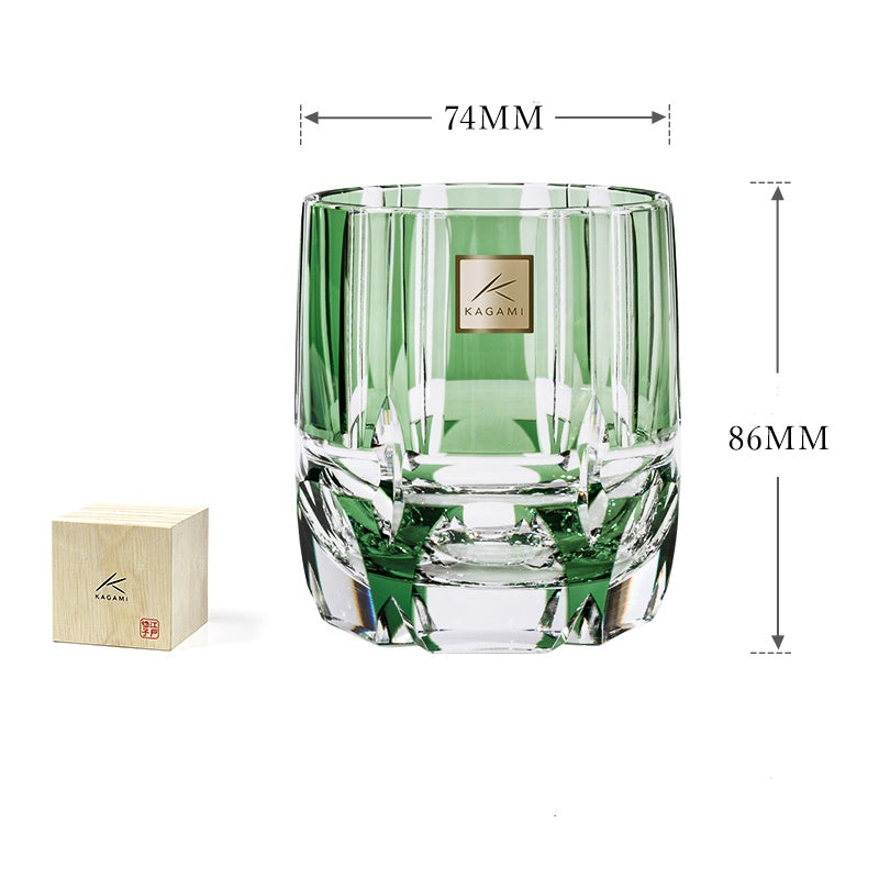 KAGAMI Bamboo Stem Series Whiskey Glass - Goglasscup
