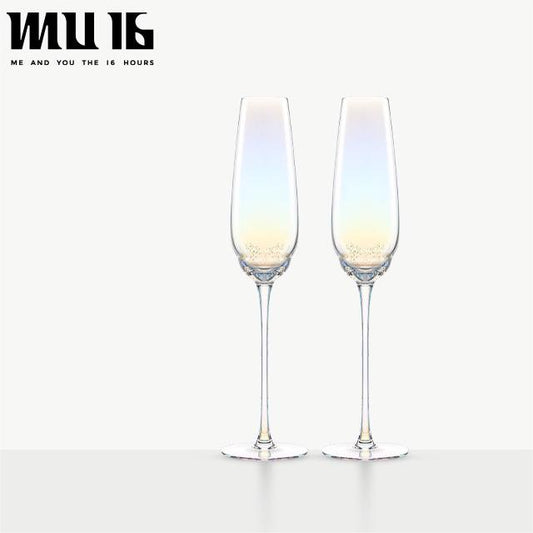 MU16 Bubble Series Champagne Glasses 2 Pack