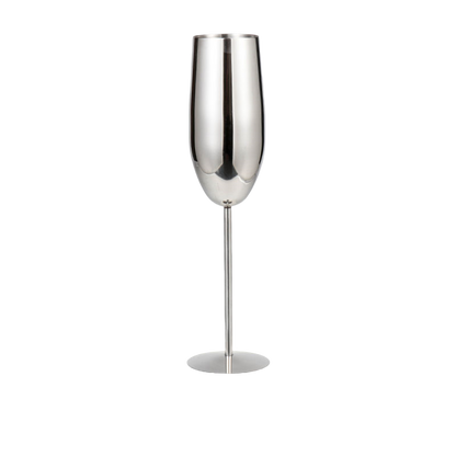 GOGLASSCUP Stainless Steel Champagne Glass