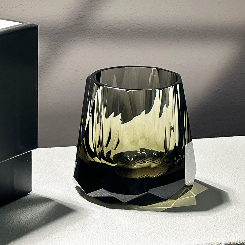 VIANASA'S Earth Series-Mystery Edo Kiriko Whiskey Glass - Goglasscup