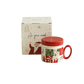 GOGLASSCUP Hand painted Christmas Ceramic Mug