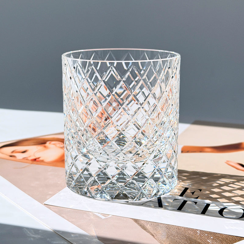 Rhombus K9 Crystal Whiskey Glass