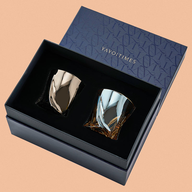 YAYOI TIMES Tender Time Whiskey Glass - Goglasscup