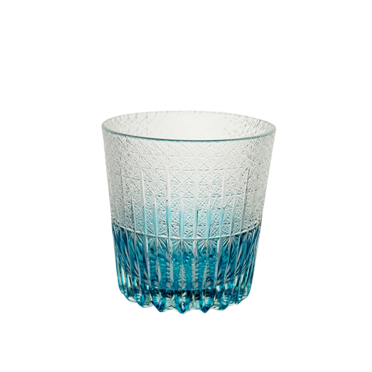 VIANASA'S Northern Lights Edo Kiriko Crystal Whiskey Glass