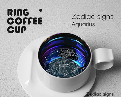 GOGLASSCUP 12 Zodiac Signs Titanium Coffee Cup - Goglasscup