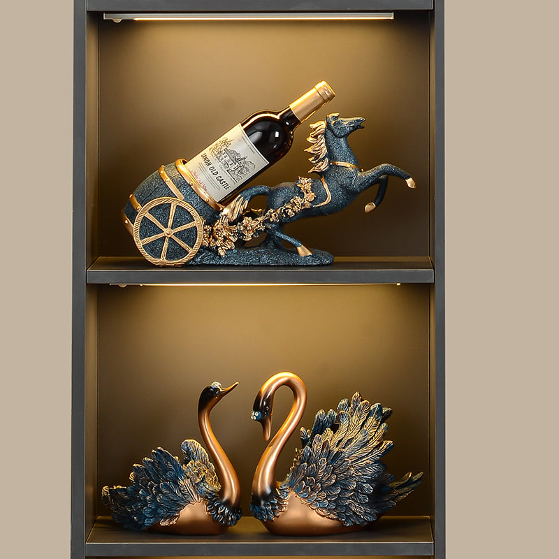 GoGlassCup Premium Horse Wine Rack GoGlassCup