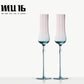 MU16 Moon Jellyfish Collection Champagne Glass Lead-free Crystal Stemware