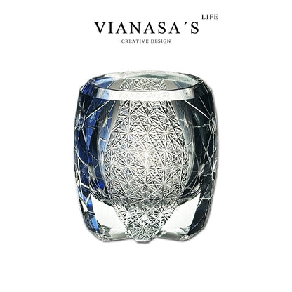 VIANASA'S Master Collection Edo Kiriko Whiskey Glass - Goglasscup