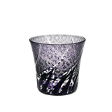 VIANASA'S Purple Afterglow Edo Kiriko Whiskey Glass