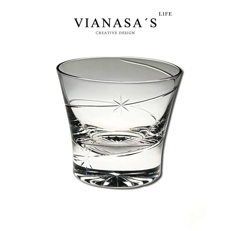 VIANASA'S Star Track Whiskey Glass - Goglasscup