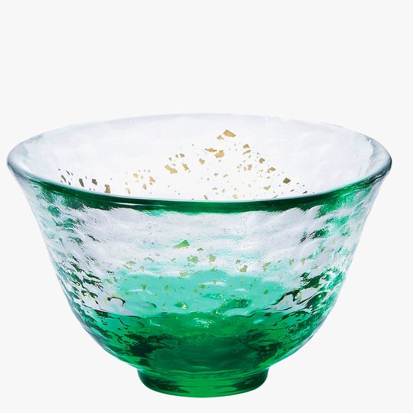 津軽Colorful Handmade Heat-resistant Sake Cup Set Goglasscup