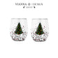 VIANNA Star Christmas Tree Double Glass