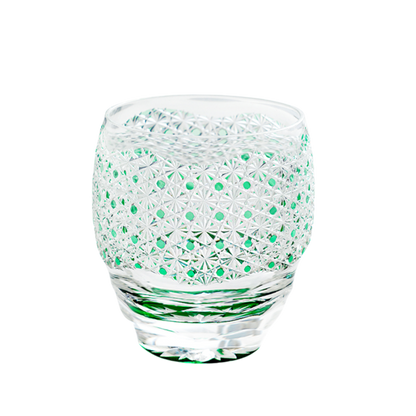 GOGLASSCUP Starry Japanese Edo Kiriko Glasses