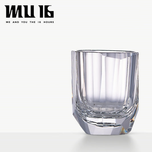 MU16 Original Stone Mystery Whiskey Glass K9 Crystal Glass