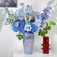 GoGlassCup Monet's Garden Ceramic Vase