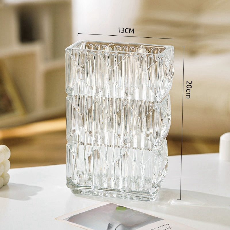 Tlife AIDA Flower Arrangement Glass Vase GoGlassCup