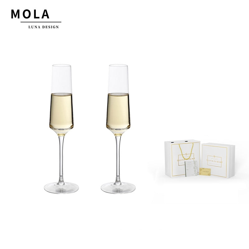 MOLA.LUNA Sunknight Champagne Glass - Goglasscup