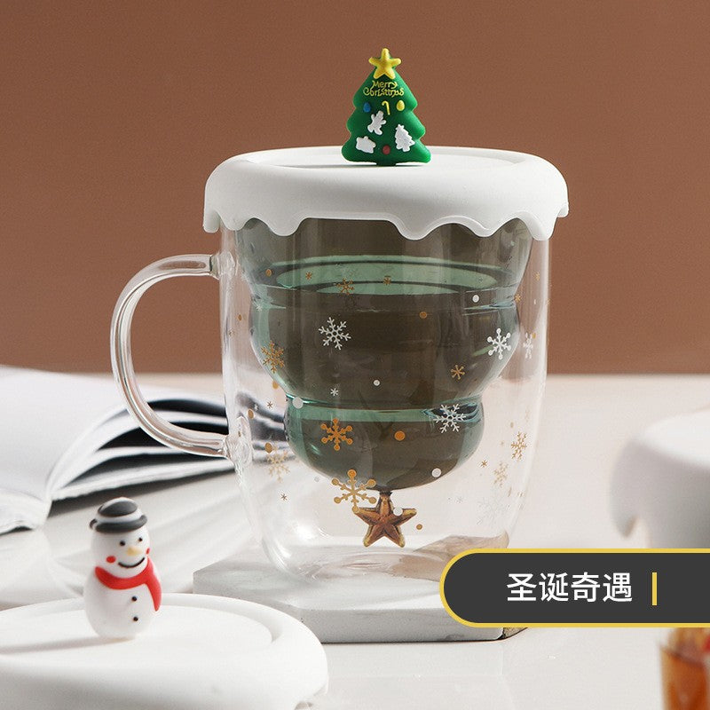 GOGLASSCUP Christmas Wishing Cup with Lid