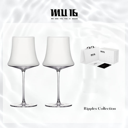 MU16 Ripples Series Champagne Glasses 2 Pieces