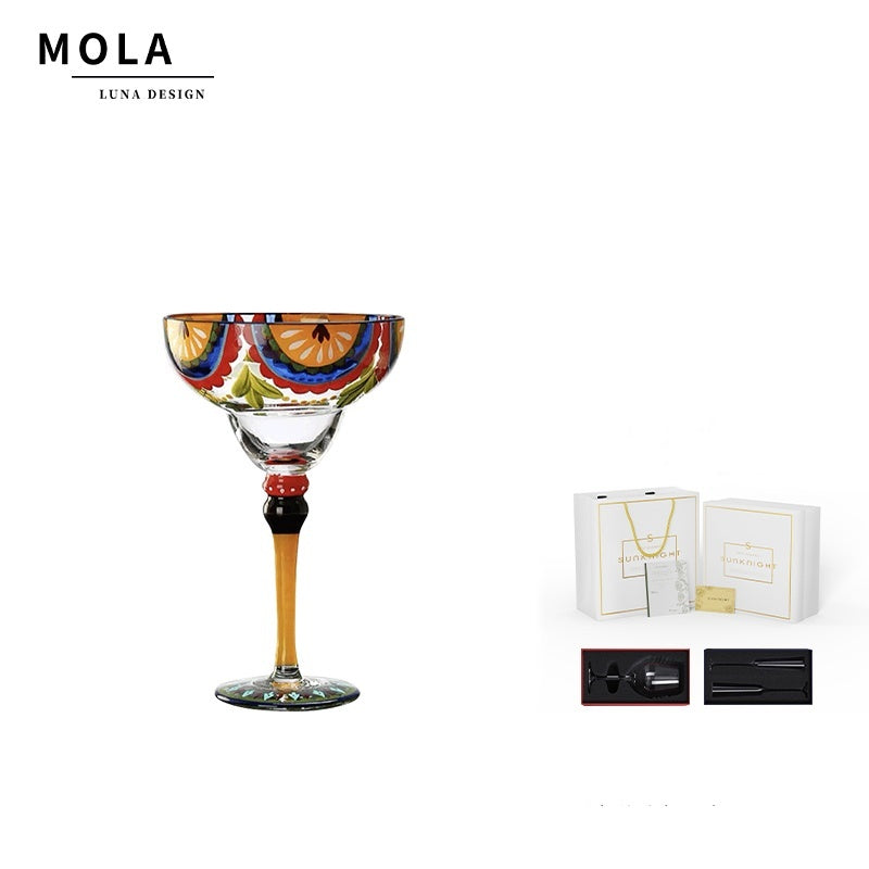 MOLA LUNA Phantom Goblet Cocktail Glass - Goglasscup