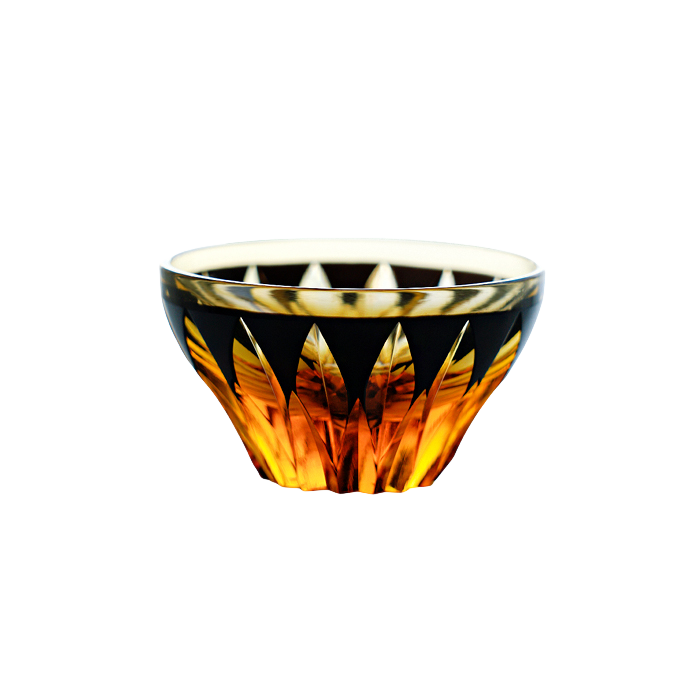 GOGLASSCUP Edo Kiriko Crystal Lotus Glasses