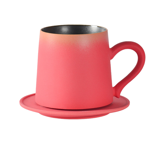 GOGLASSCUP Sand Red Strawberry Flavor Mug