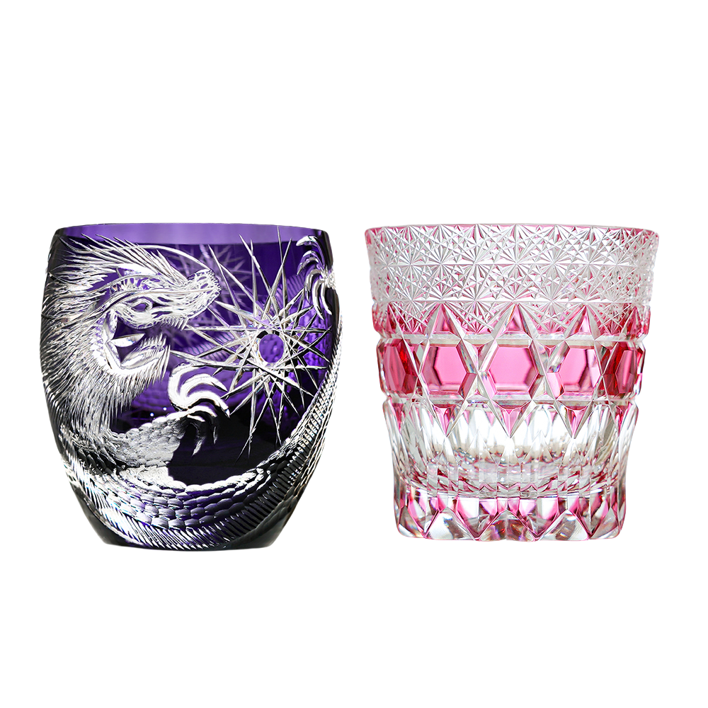 GOGLASSCUP Twilight Purple Dragon Whiskey Glass