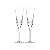 DA VINCI Hand Cut Fiesole Series Champagne Flutes