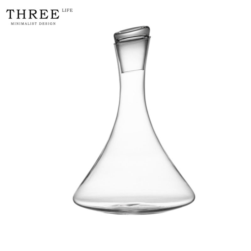 THREE LIFE Iceberg Red Wine Decanter - Goglasscup