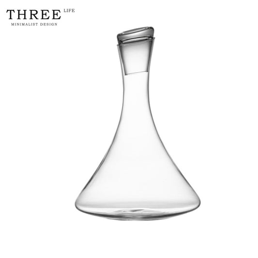 THREE LIFE Iceberg Red Wine Decanter - Goglasscup