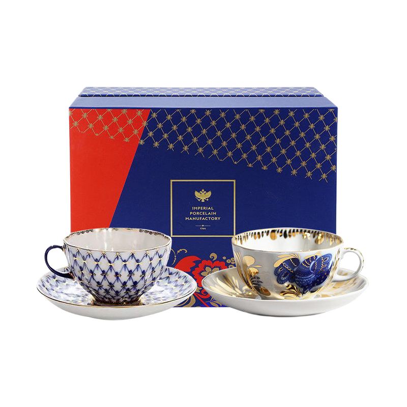 LOMONOSOV Imported Premium Coffee Cup – Exquisite European-Style Afternoon Tea Set Gift Box
