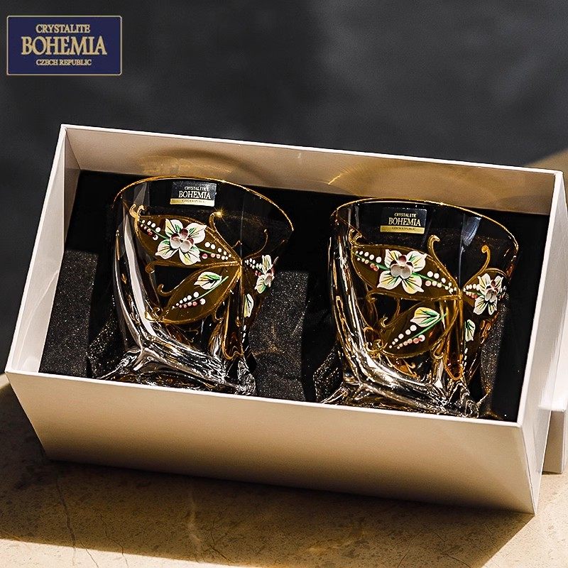 BOHEMIA SAFARI Series Crystal Whiskey Glass