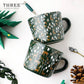 THREE LIFE Christmas Forest Series Ceramic Mug