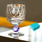 Edo Kiriko Handcrafted Crystal Prism Whisky Glass