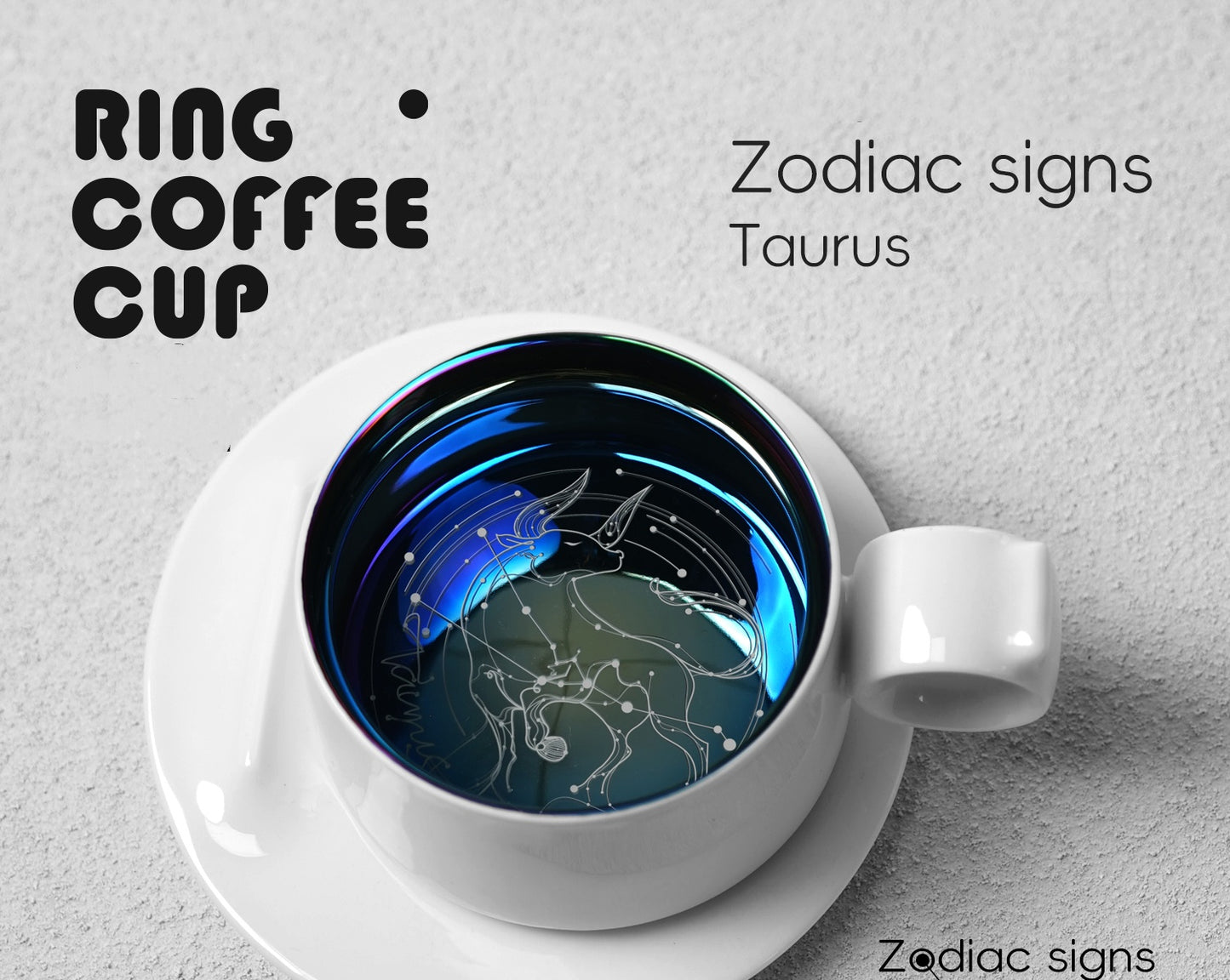 GOGLASSCUP 12 Zodiac Signs Titanium Coffee Cup - Goglasscup