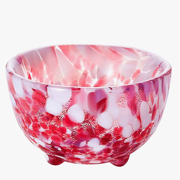 津軽Colorful Handmade Heat-resistant Sake Cup Set Goglasscup