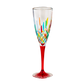 ZECCHIN Painted Temple Series Champagne Glasses - Goglasscup