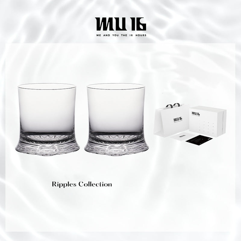 MU16 Ripples Series Champagne Glasses 2 Pieces