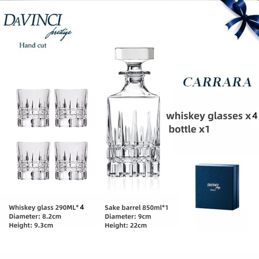 DA VINCI CARRARA Whisky Glasses - Goglasscup