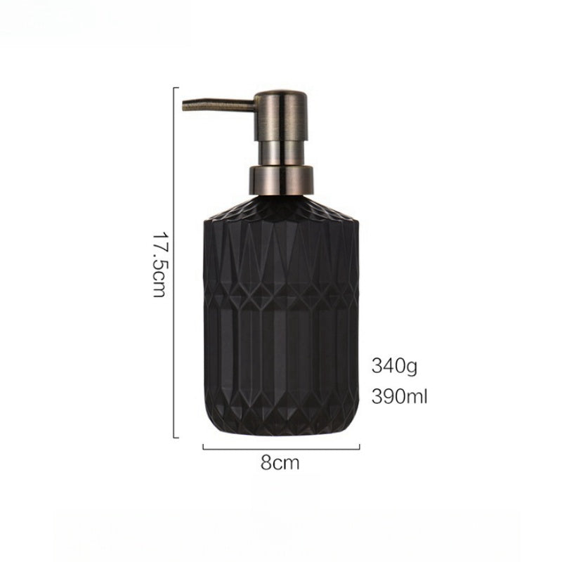 TLIFE Glass Lotion Bottle 390ML Goglasscup