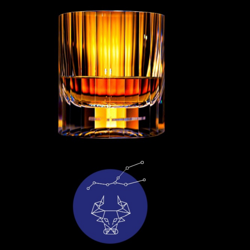 European Crystal 12 Zodiac Signs Whiskey Glass GoGlassCup