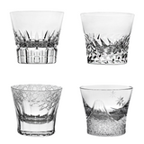 Japanese Thick-Bottomed Crystal Wine Glass | Mount Fuji + Ice Crystal + Angel Wings + Sharp Edge