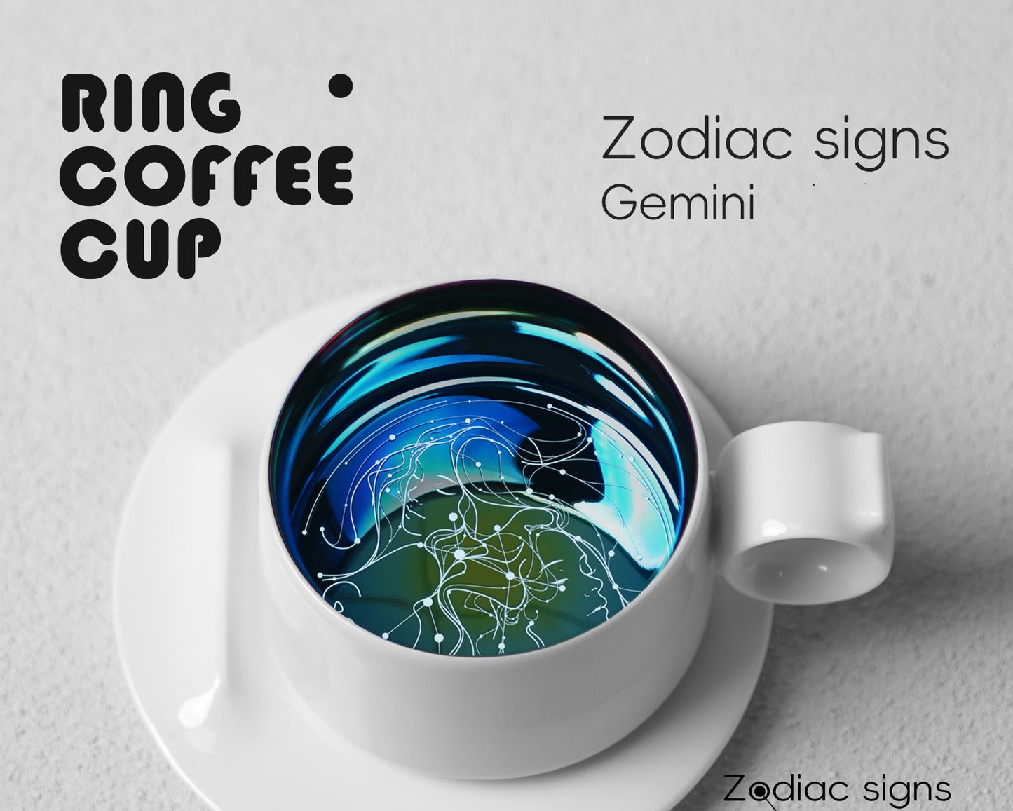 GOGLASSCUP 12 Zodiac Signs Titanium Coffee Cup - Goglasscup