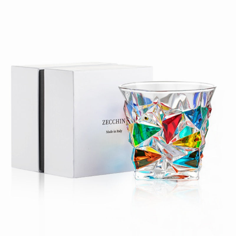 ZECCHIN Colored Glass Whiskey Mosaic Glass