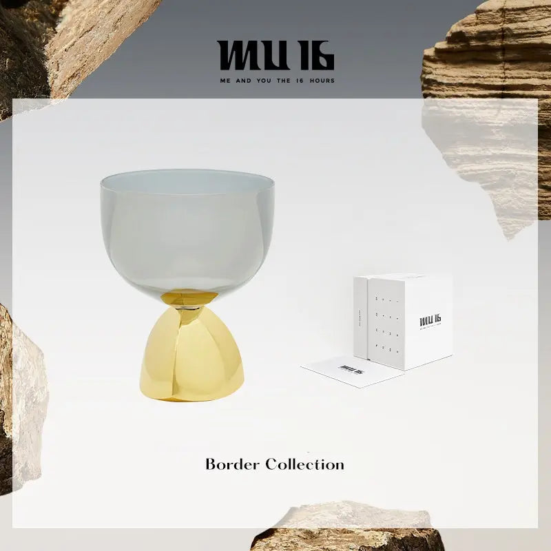 MU16 Whiskey Glass Crystal Glass Border Collection