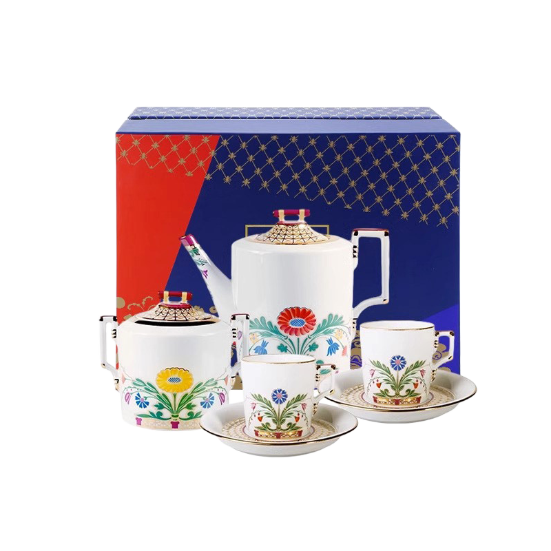 LOMONOSOV Moscow Riverbank Tea Set – Elegant Afternoon Tea Collection