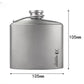 SILVERANT Pure Titanium Outdoors Hip Flask